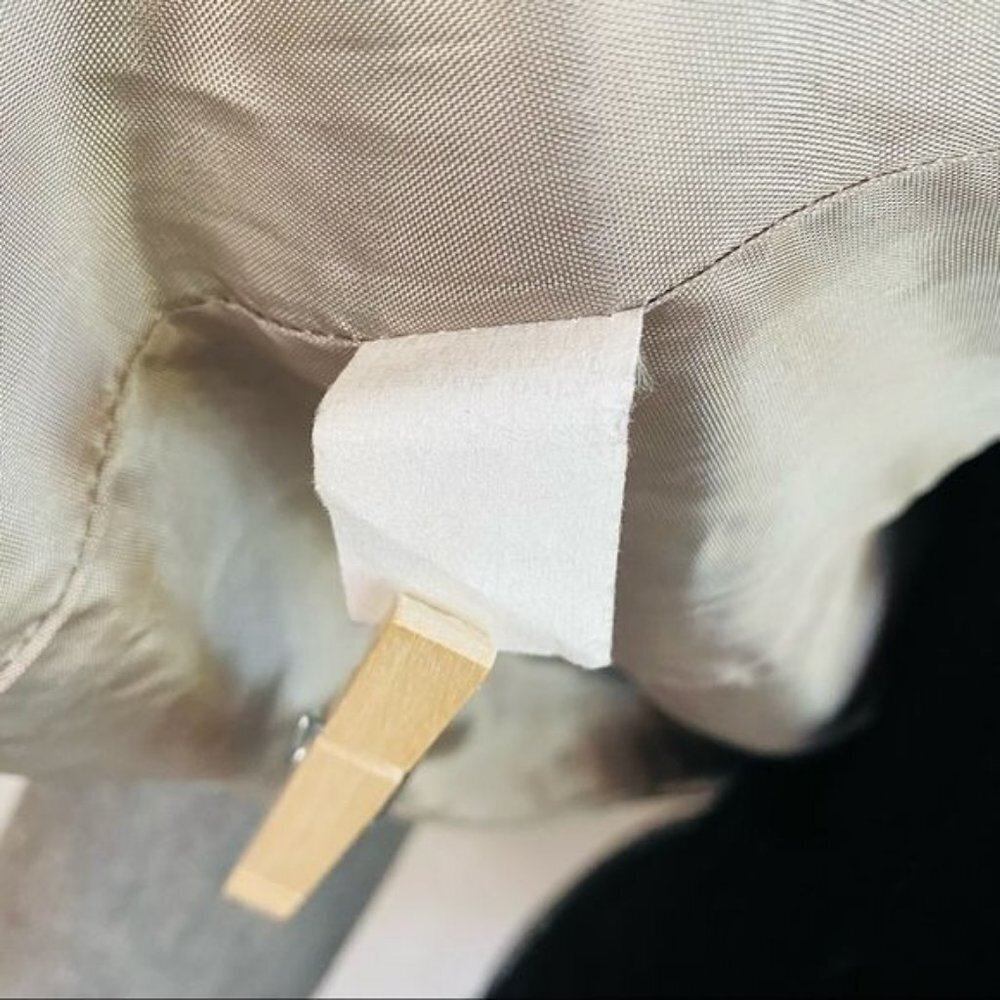 Vintage JH Collectibles Grey Blazer Single Button Gray Business Coat Size S - Picture 6 of 12